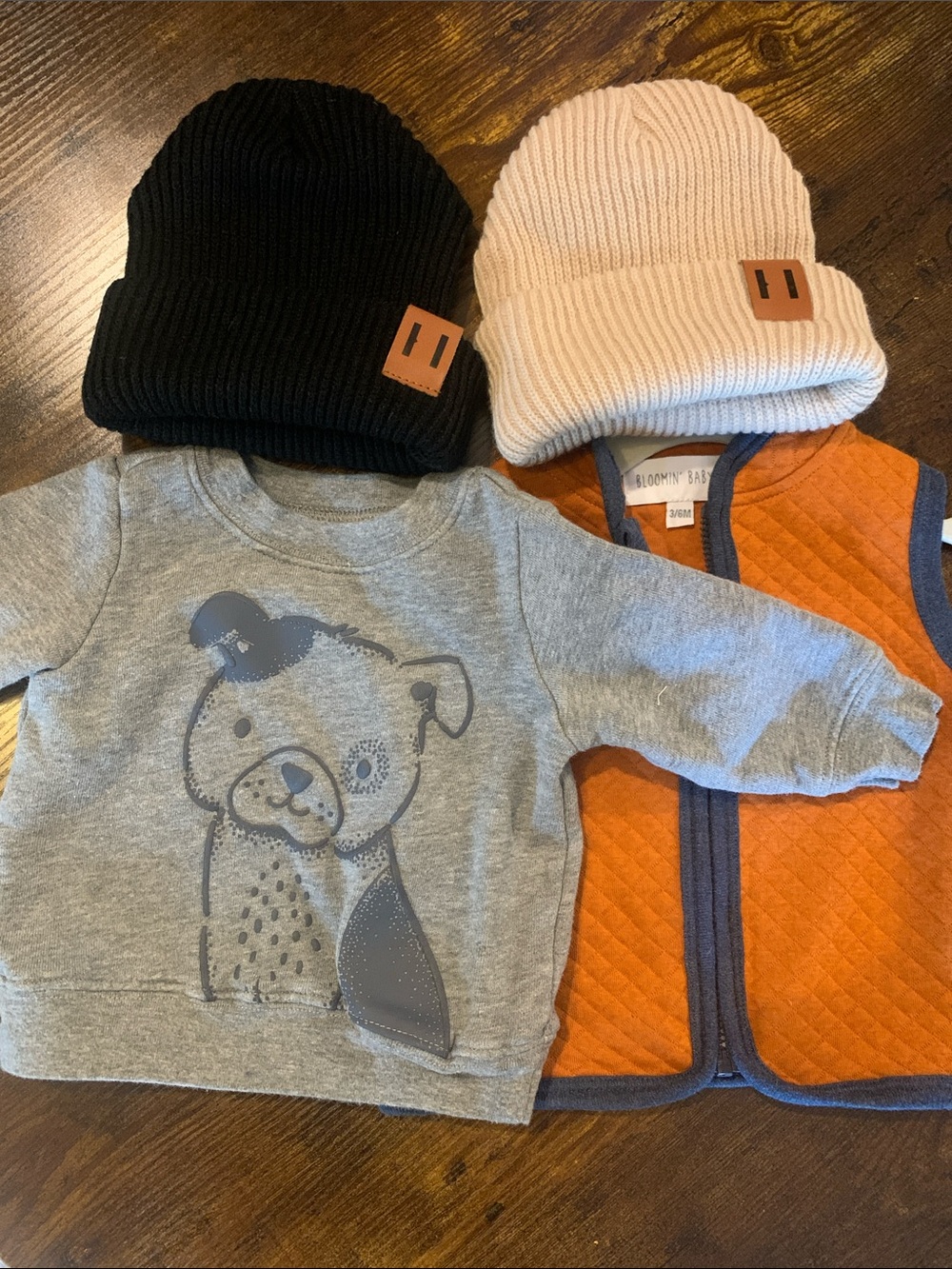 Gray Puppy Sweatshirt - Kids Shirt